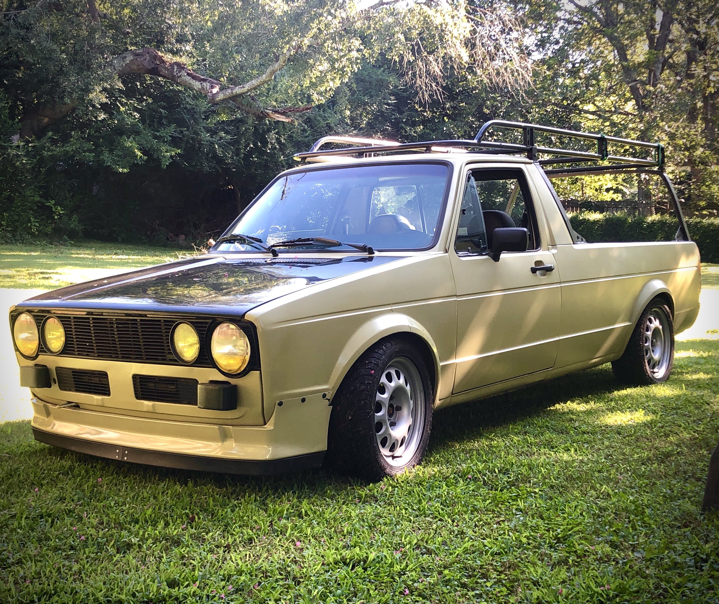 Custom ladder rack build for ol’ Funpig.