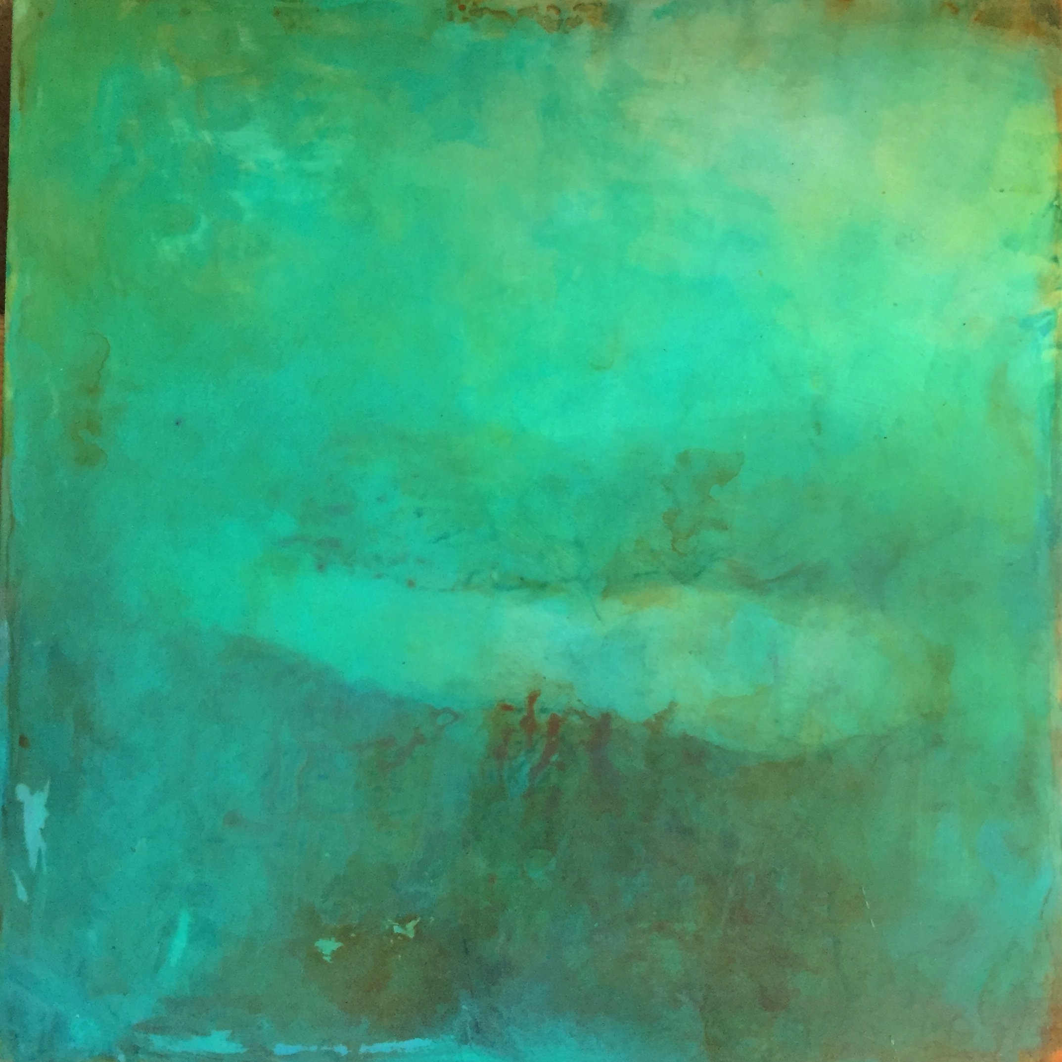 Spraypaint and Acrylic on Panel