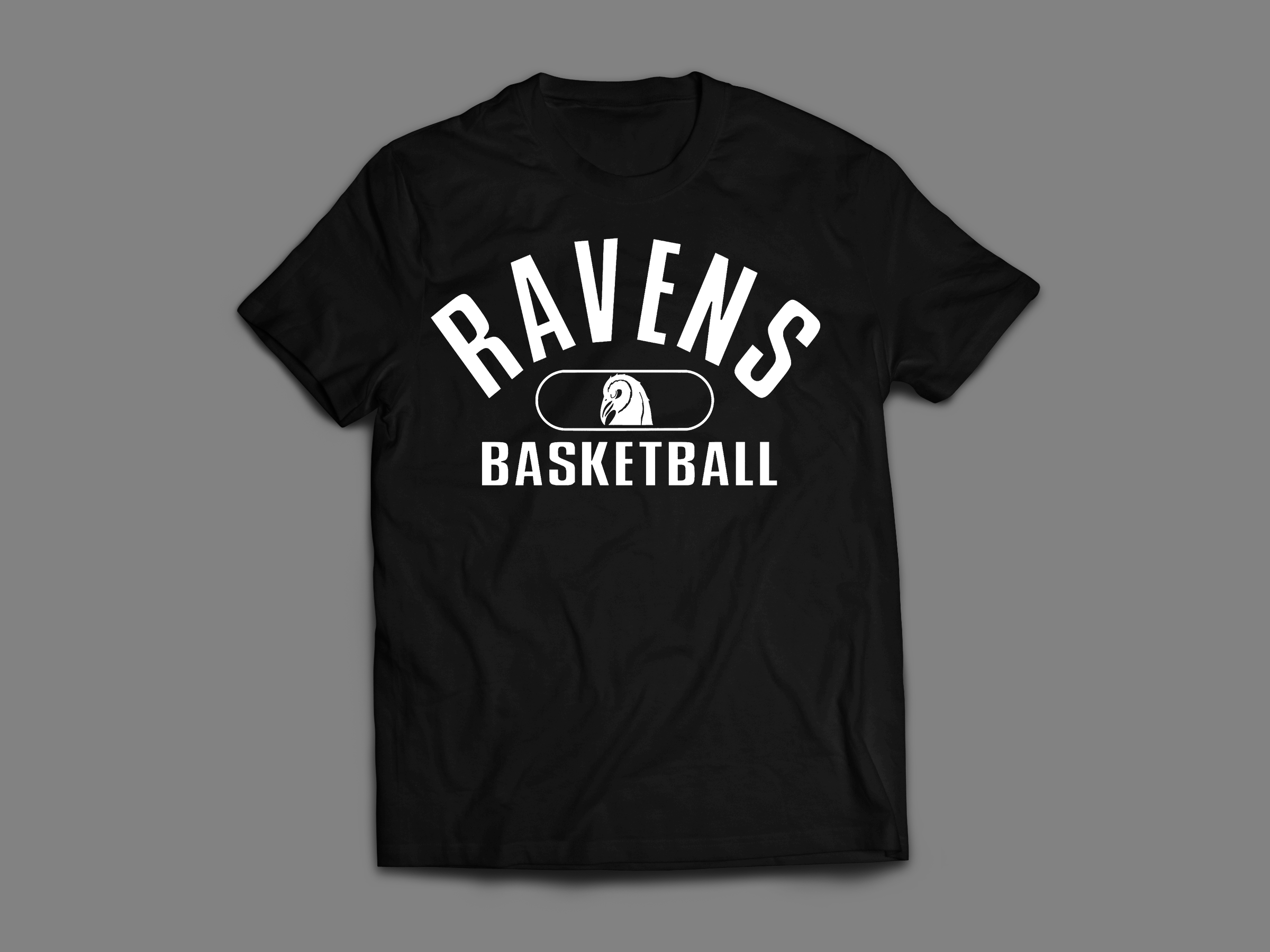 Ravens Basketball PE Tee