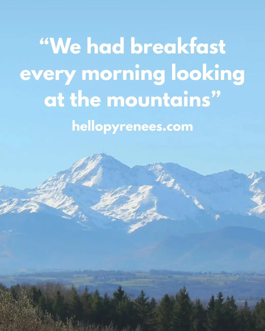 There&rsquo;s nothing more special than hearing how a stay here felt 💛

Reading your kind words means the world to us&hellip; thank you!

#HelloPyrenees #VisitFrance #SouthOfFrance #FrenchGite