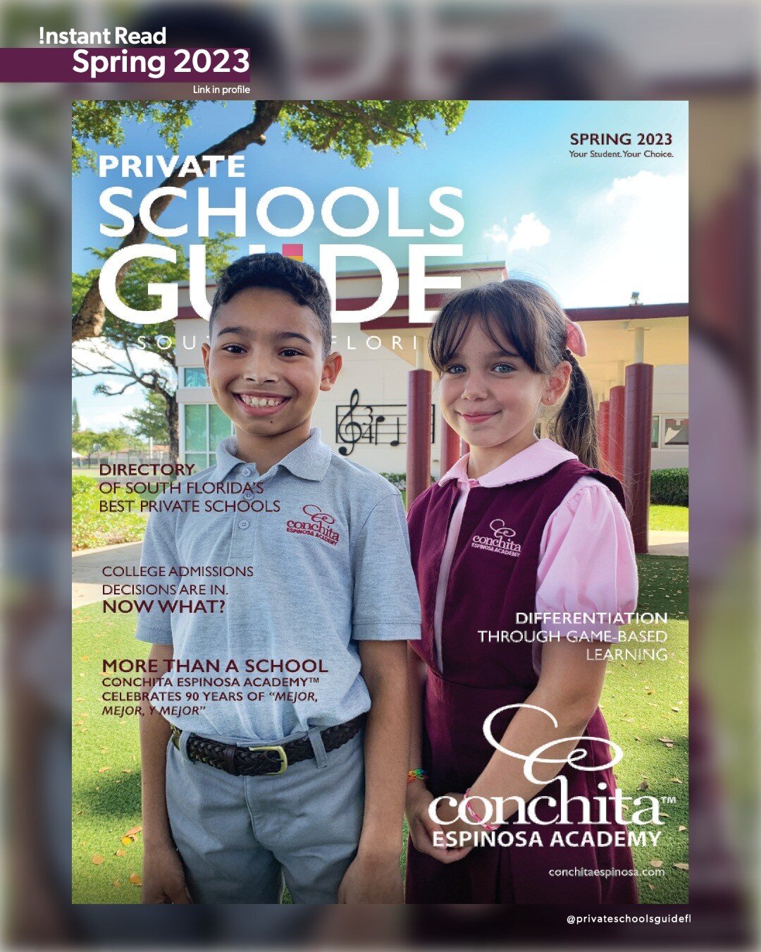 Our enrichment issue is here! Read our digital issue instantly (link in bio) or request your free print copy! Learn how you can extend the educational experiences for your child this summer. 

On the Cover: 
@conchitaespinosaacademy a co-educational 