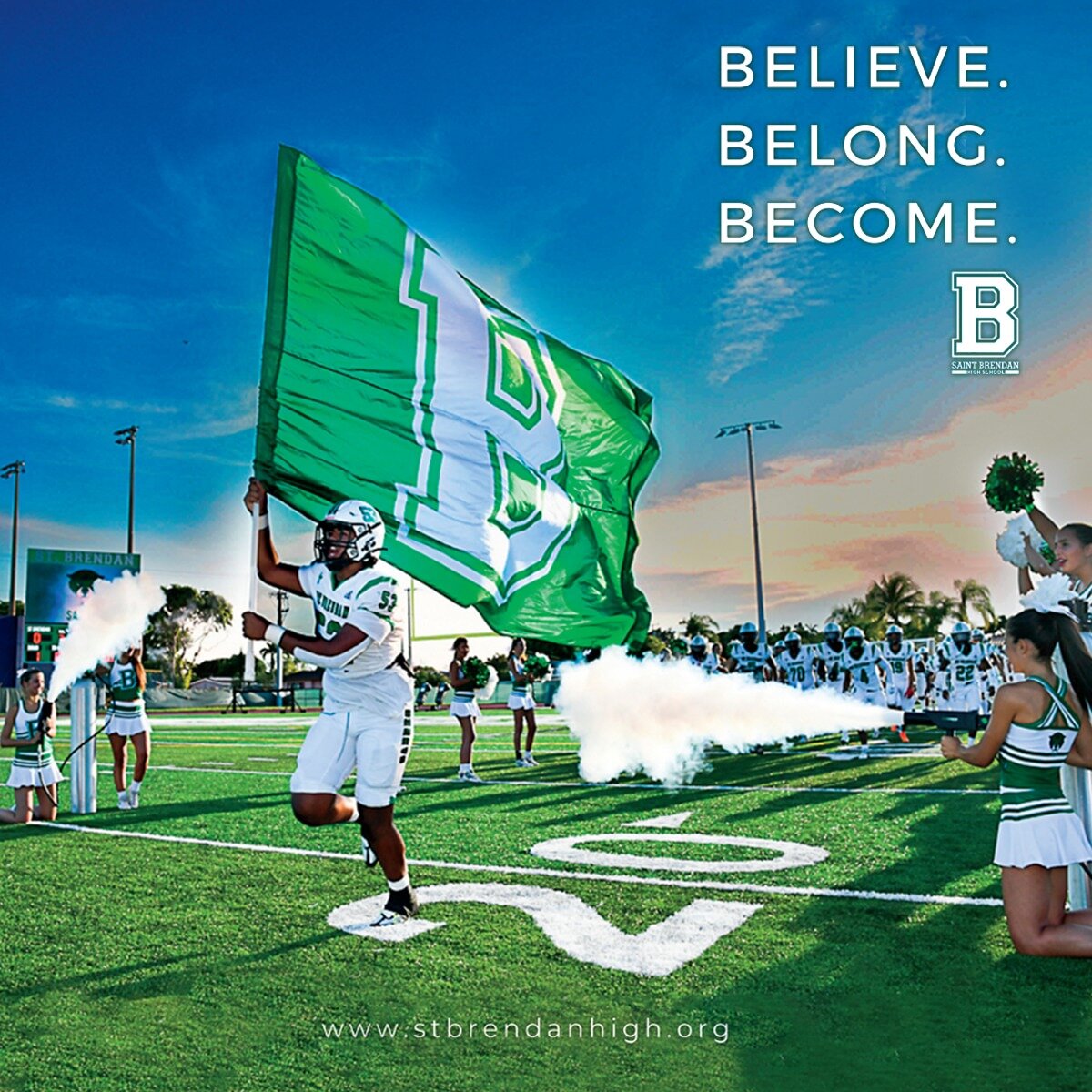 St. Brendan High School has developed an authentic Catholic educational experience, guaranteed by the Archdiocese of Miami, in which students are prepared for college and heaven through a co-ed and faith centered pedagogical model based on Academies 