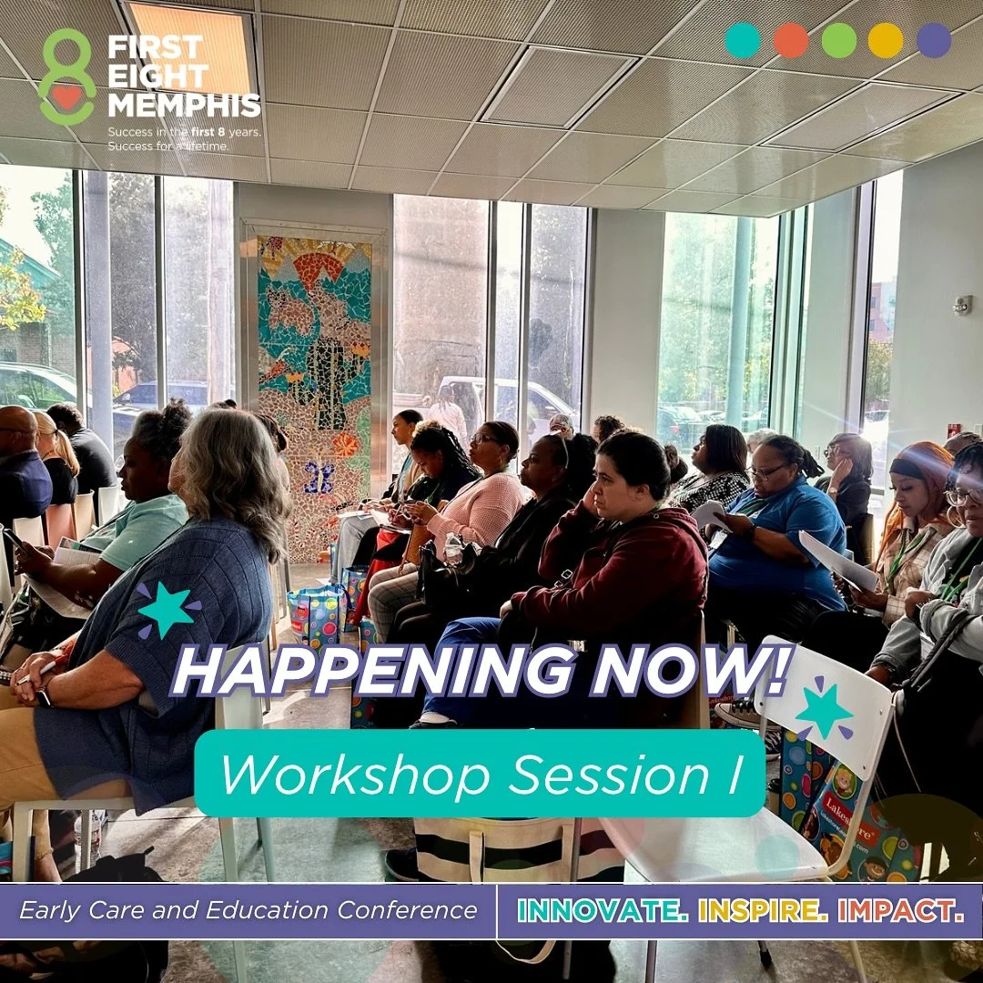 💚✨📚 HAPPENING NOW! Morning workshop sessions: 
— Karen Weissinger - Recognizing early signs for developmental delays and disabilities 
— Annie Y. Griffin - De-Escalation of Behavior Issues in a Preschool Setting 
— Joaniko Kohc