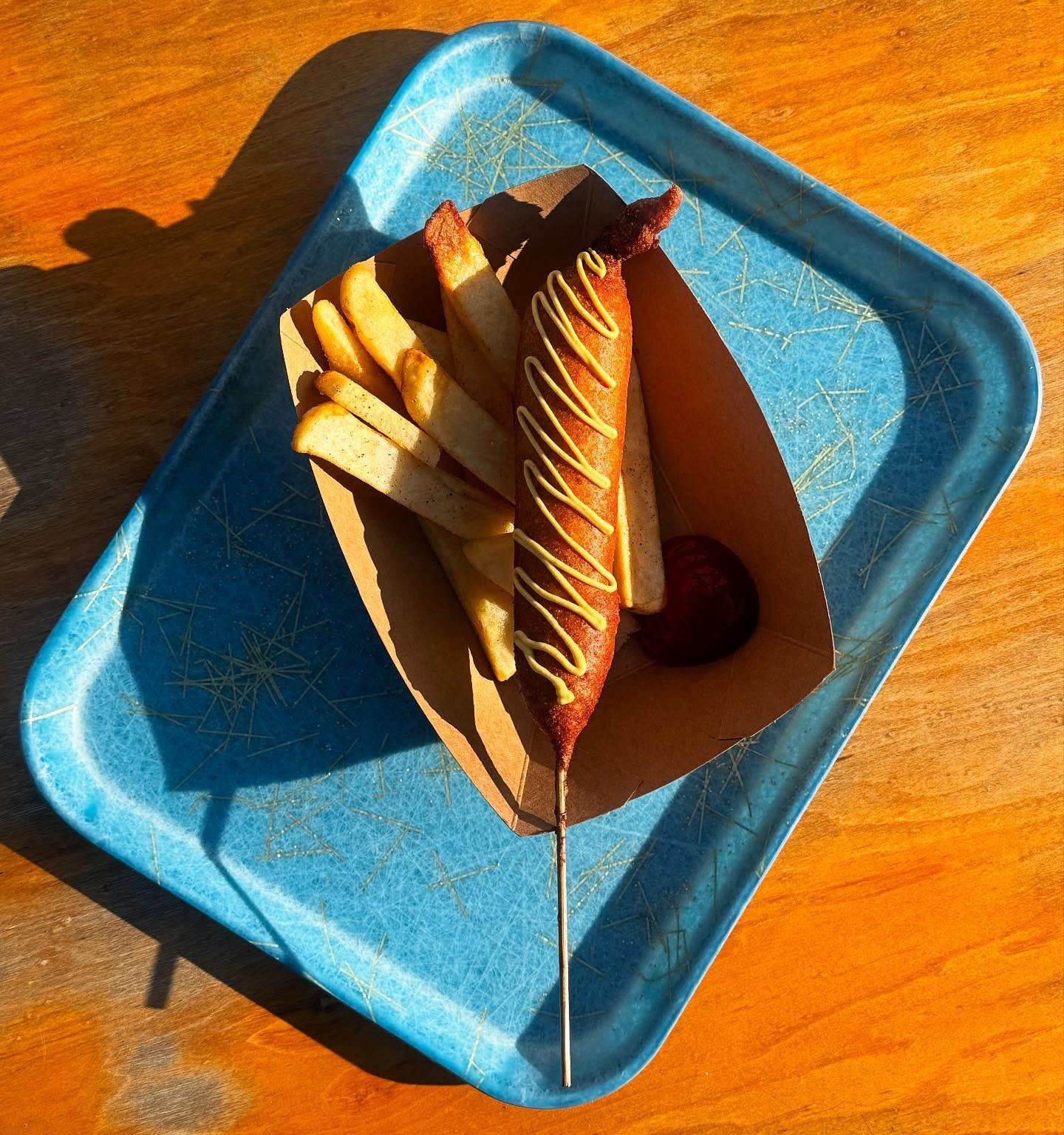 Open today until we&rsquo;re not! Come eat a corn dog, have a watermelon spritz, grab mustard for the grilling and a few beers!