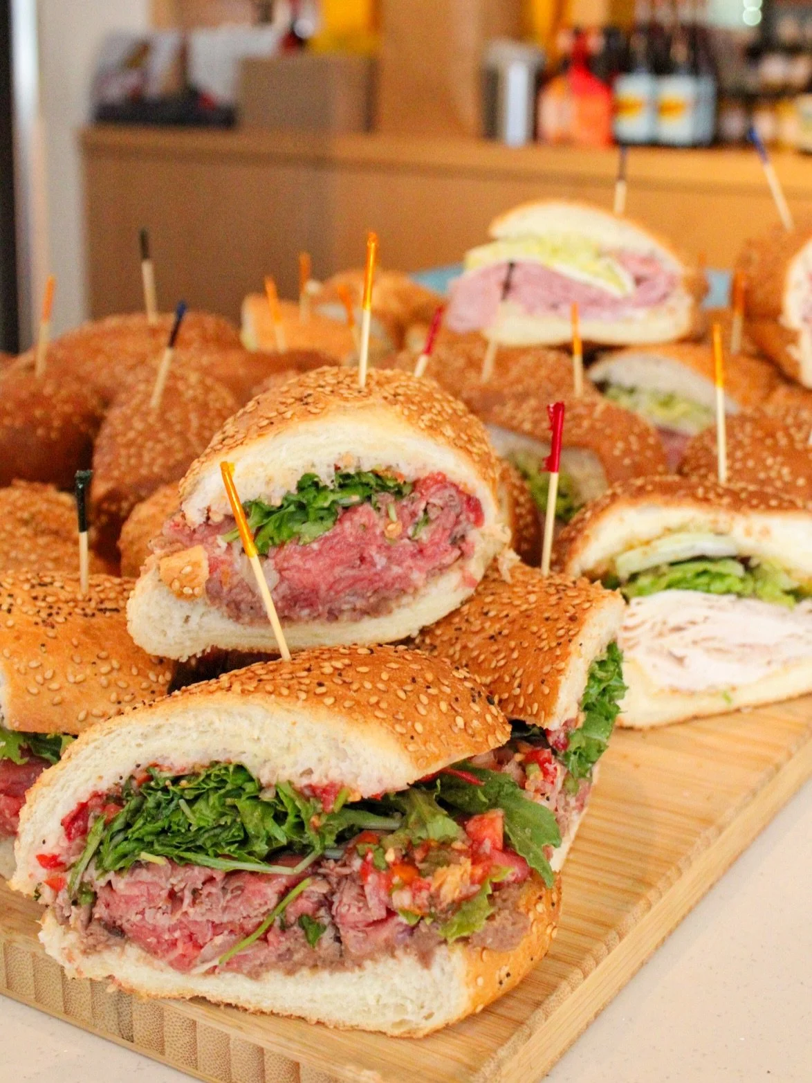 Harvest time is upon us! Good winemaking requires good fuel - your team deserves the best. Treat them to biscuits, sandwiches, and sides that will keep them energized without weighing them down. Don&rsquo;t forget your office team too. Sandwiches for