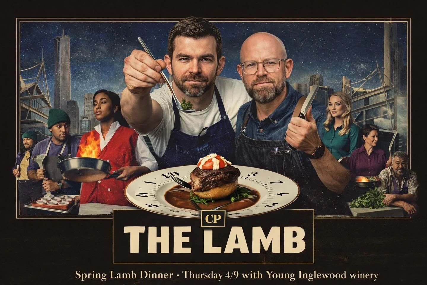Another sandwich shop goes fine dining in The Lamb. 

Tickets are live on our website for our spring lamb dinner! Multi course feast with locally farmed lamb, spring veggies and wines from @younginglewood // Only 20 seats available. The best part of 