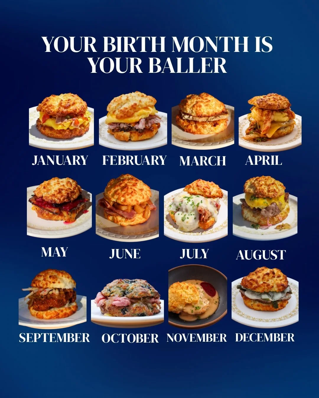 Your month, your baller ✨ which one did you get?