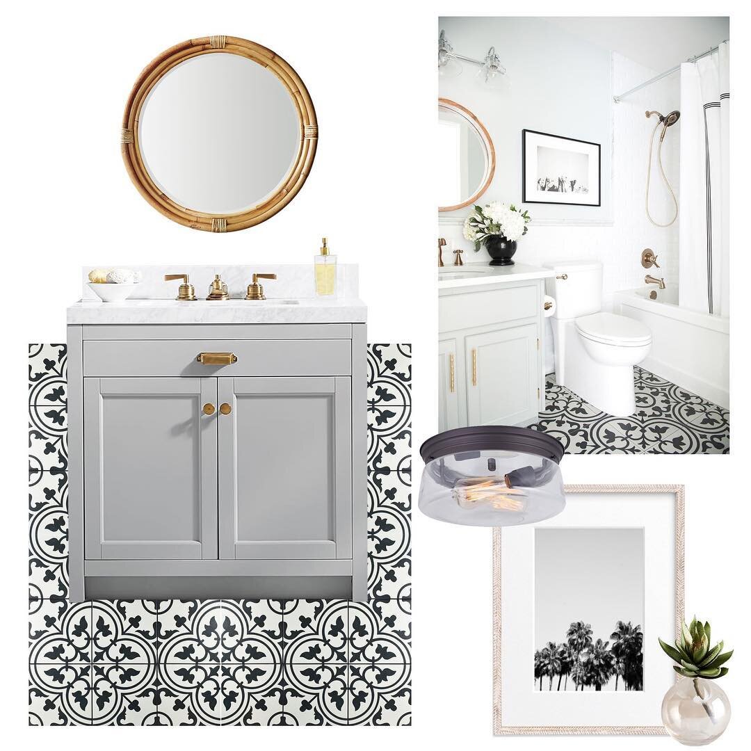 So many bathroom tile options and so little time.