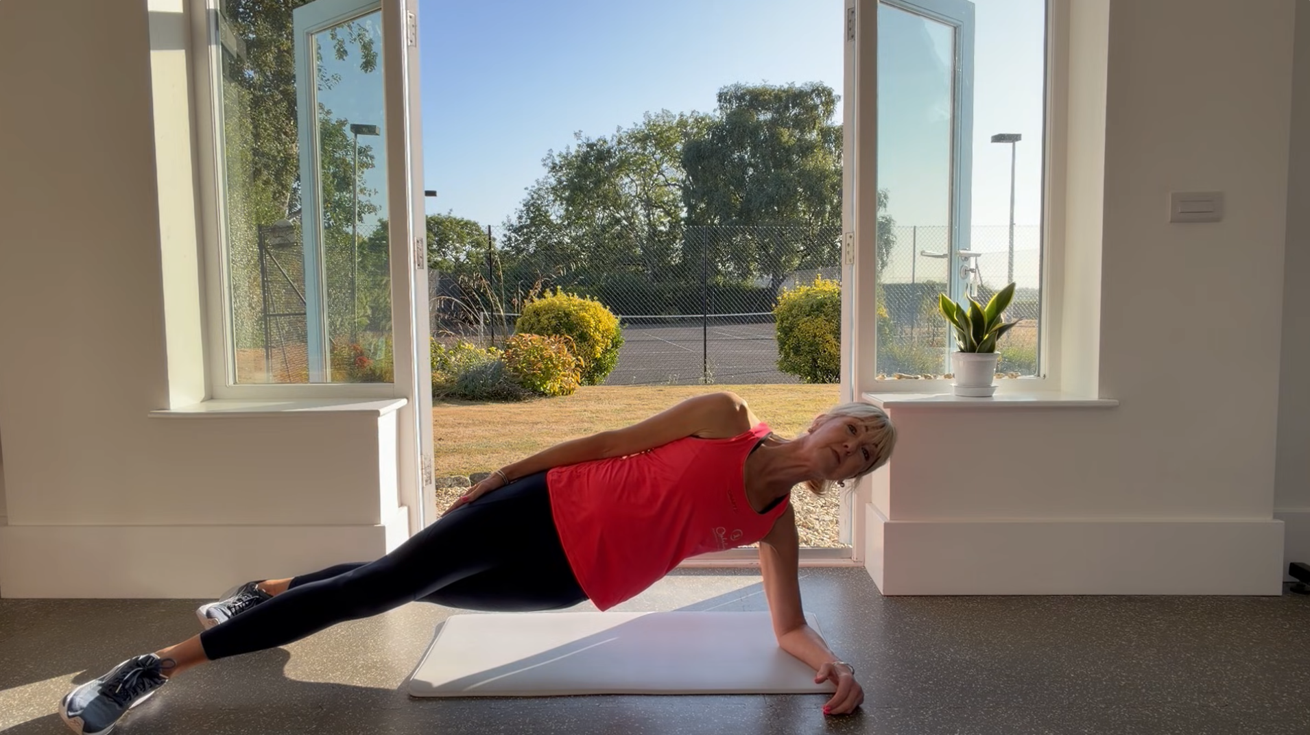 Side Plank Extended Leg