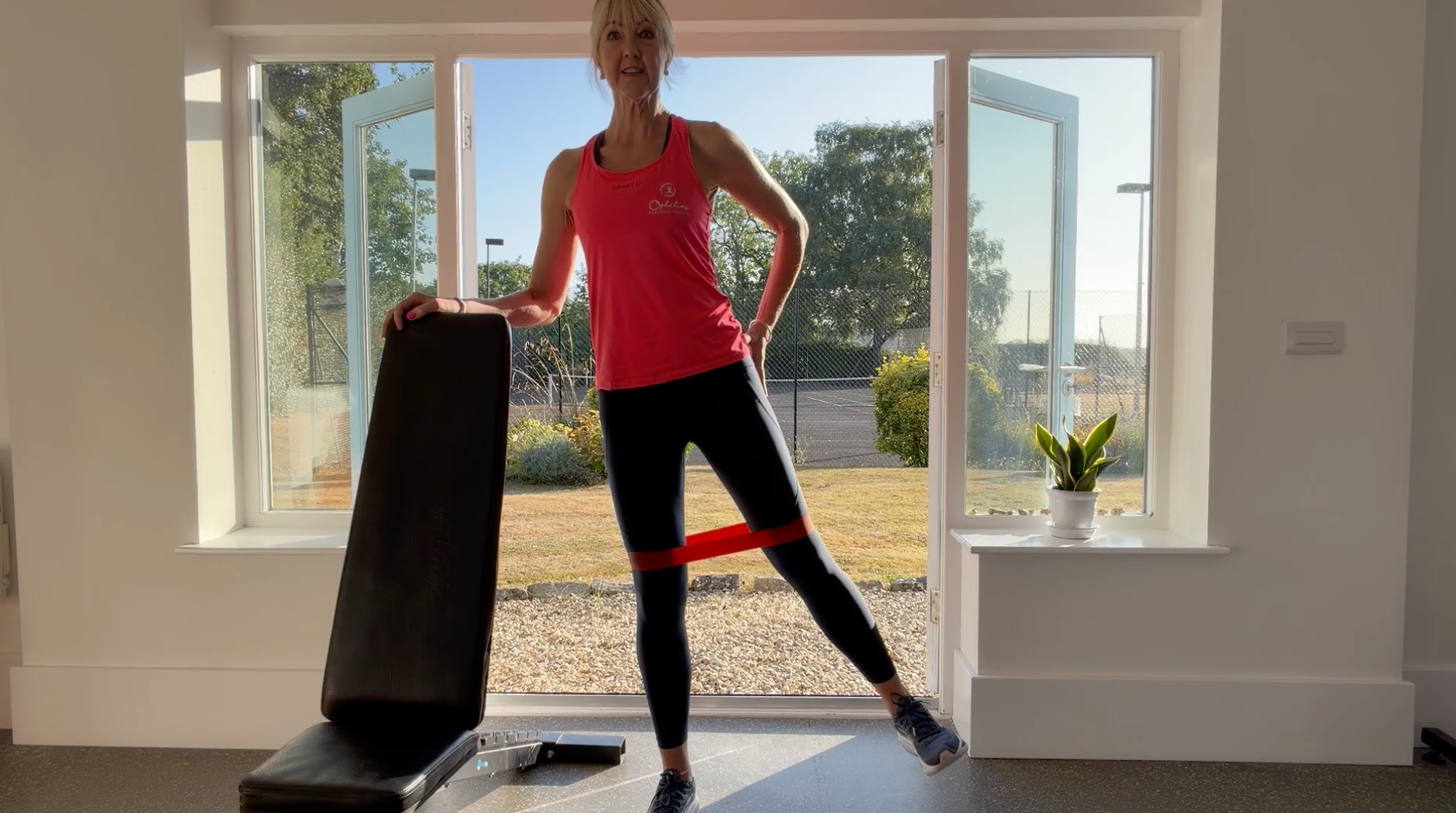 Side Lying Banded Leg Raise