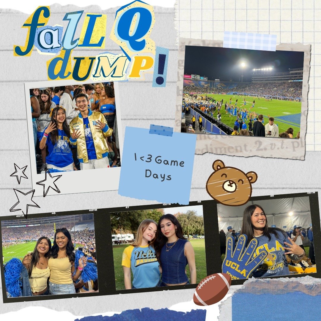 It's been a great Fall Quarter Bruins! Cheers to the end of another quarter filled with spirited game days, fun events, and great people! We're looking forward to doing it all again next year!🐻✨🐾🌟💙