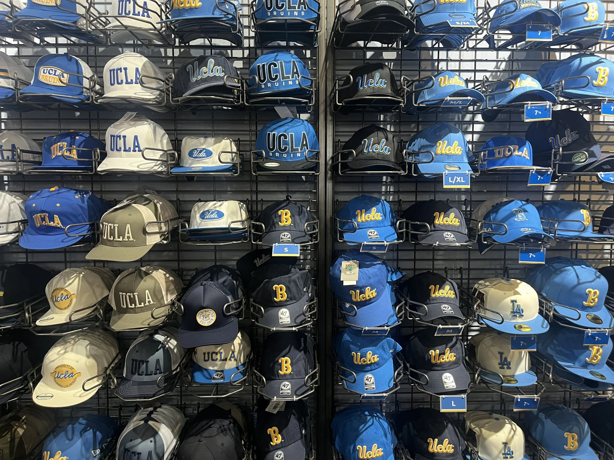 UCLA hats