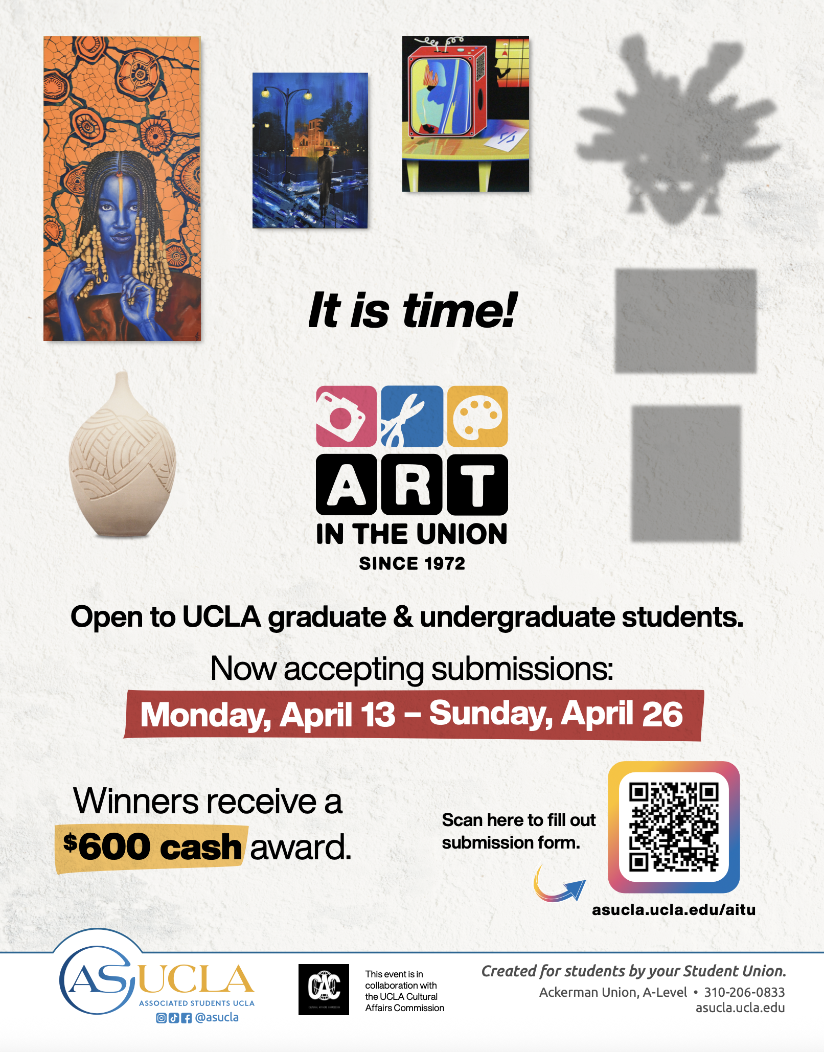 2026 Art in the Union contest now accepting submissions