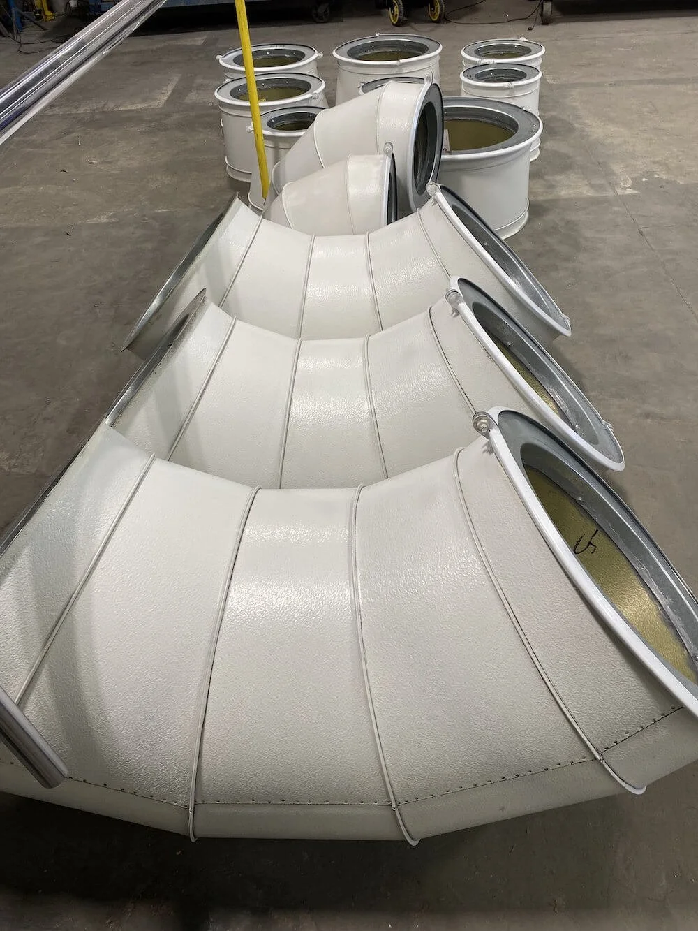 Pro-R Duct Gallery | Photographs of Pro-R Pre Insulated Lightweight ...