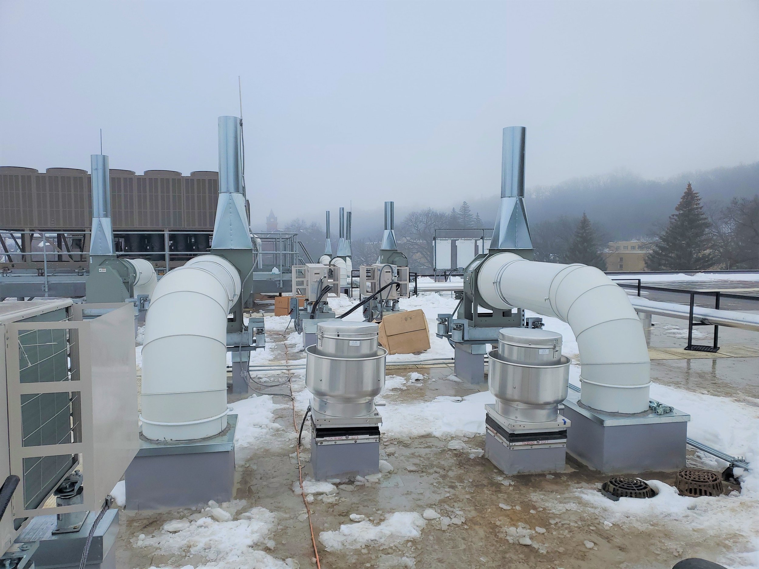 Pro-R Duct Gallery | Photographs of Pro-R Pre Insulated Lightweight ...