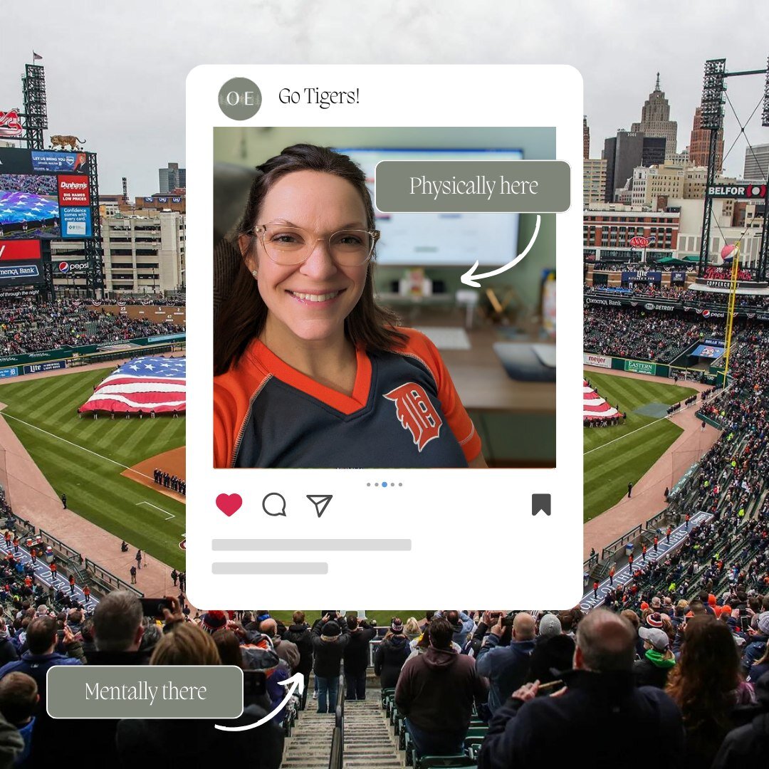 Where are my Tiger-lovin' friends at? Give me a 🙌🏼 if you are wearing your Detroit gear today and Go Tigers! 🧡🤍💙

#oliveandevergreen #detroittigers #openingday2024 #workfromhome