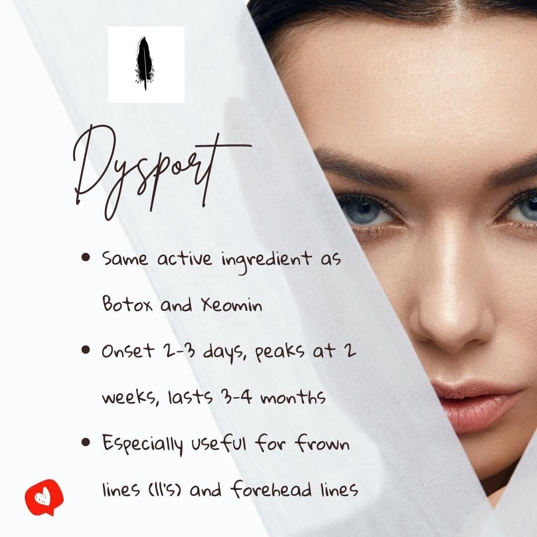 Did you know Blackbird also offers Dysport as a tox option?
Dysport is a botulinum toxin used to treat wrinkles caused by facial movement. It is injected into the underlying muscle to cause the muscle to relax, and therefore diminish the overlying li