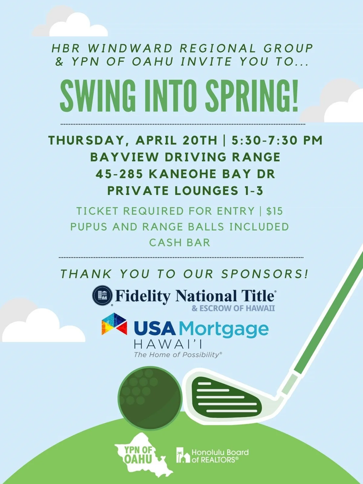 HBR WRG x YPN of Oahu Swing Into Spring