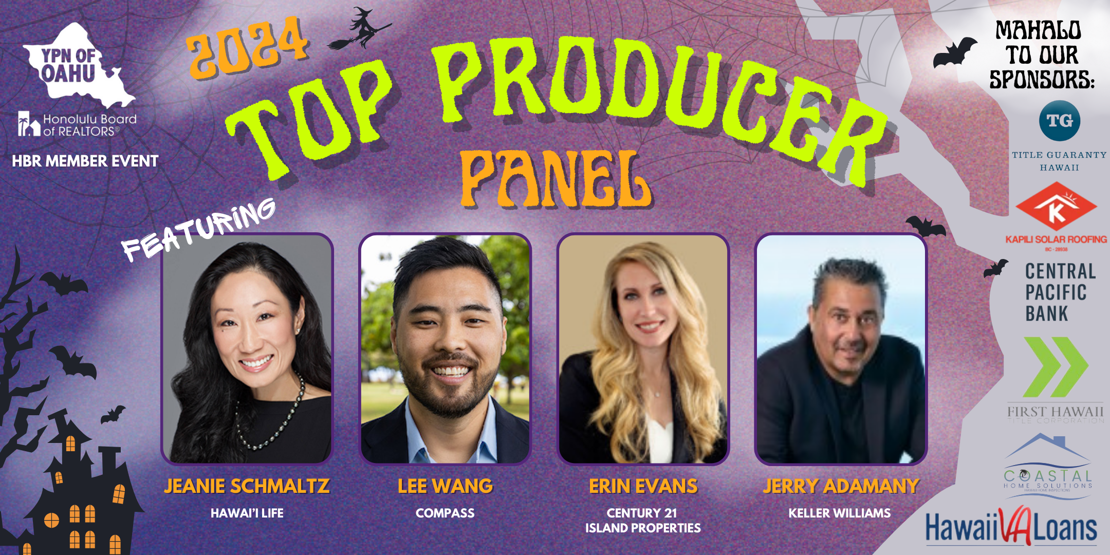 Top Producer Unmasked | 2024 YPN of Oahu Top Producer Panel