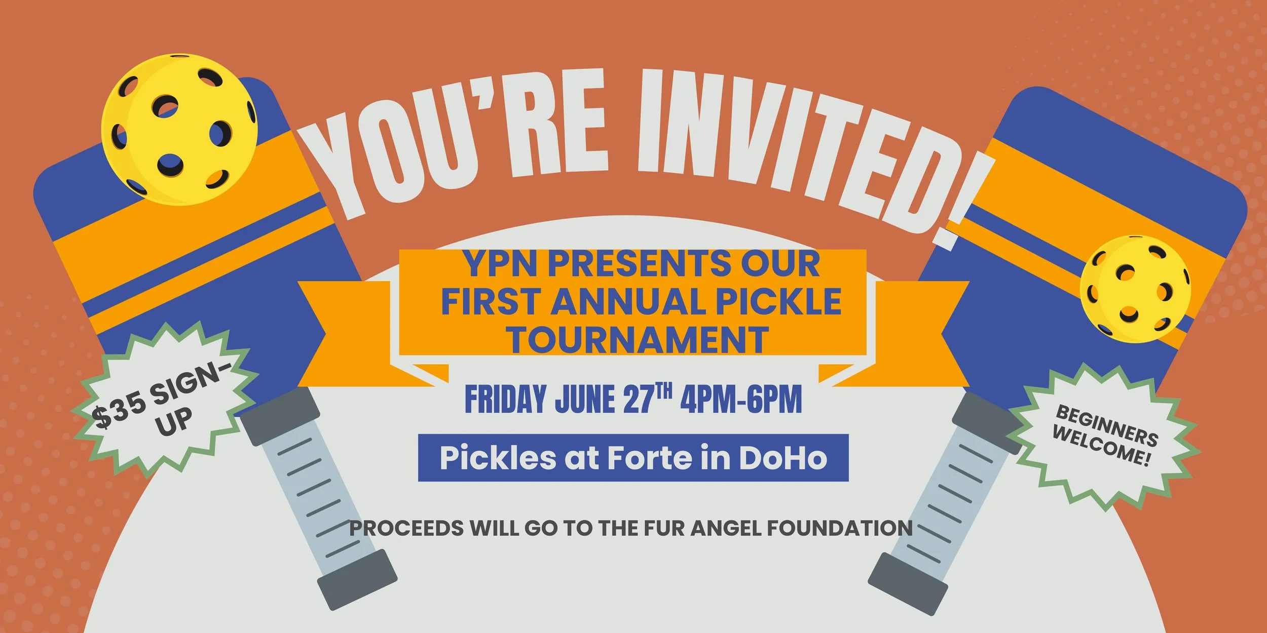 Pickleball Tournament Fundraiser!