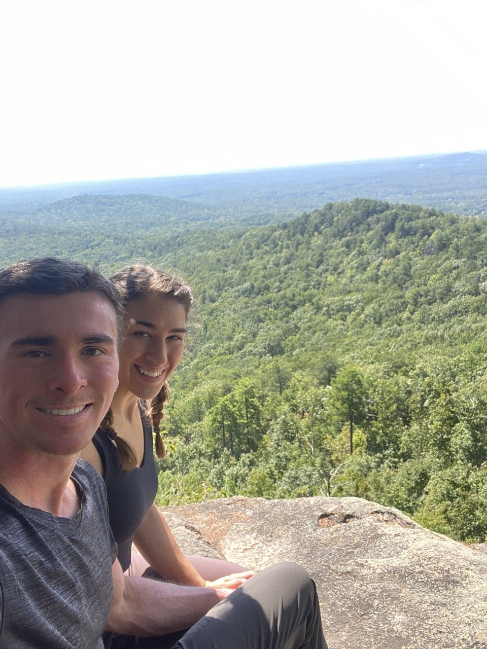 Top of Crowders Mountain