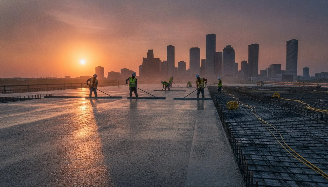 Expert Podium Slab Contractor in Houston: Structural CIP Solutions for 2026 Developments