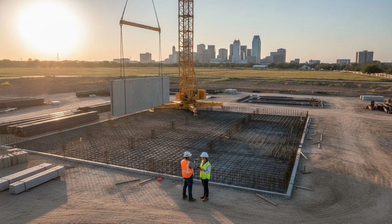 Precast Garage Foundation Contractor in Fort Worth: Engineering for 2026 Commercial Demands