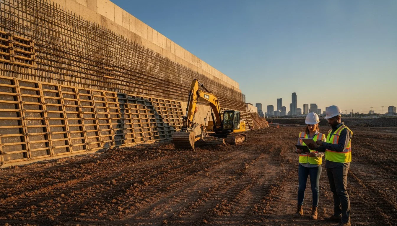 Commercial Retaining Wall Contractor Texas: Integrated Structural Solutions for 2026