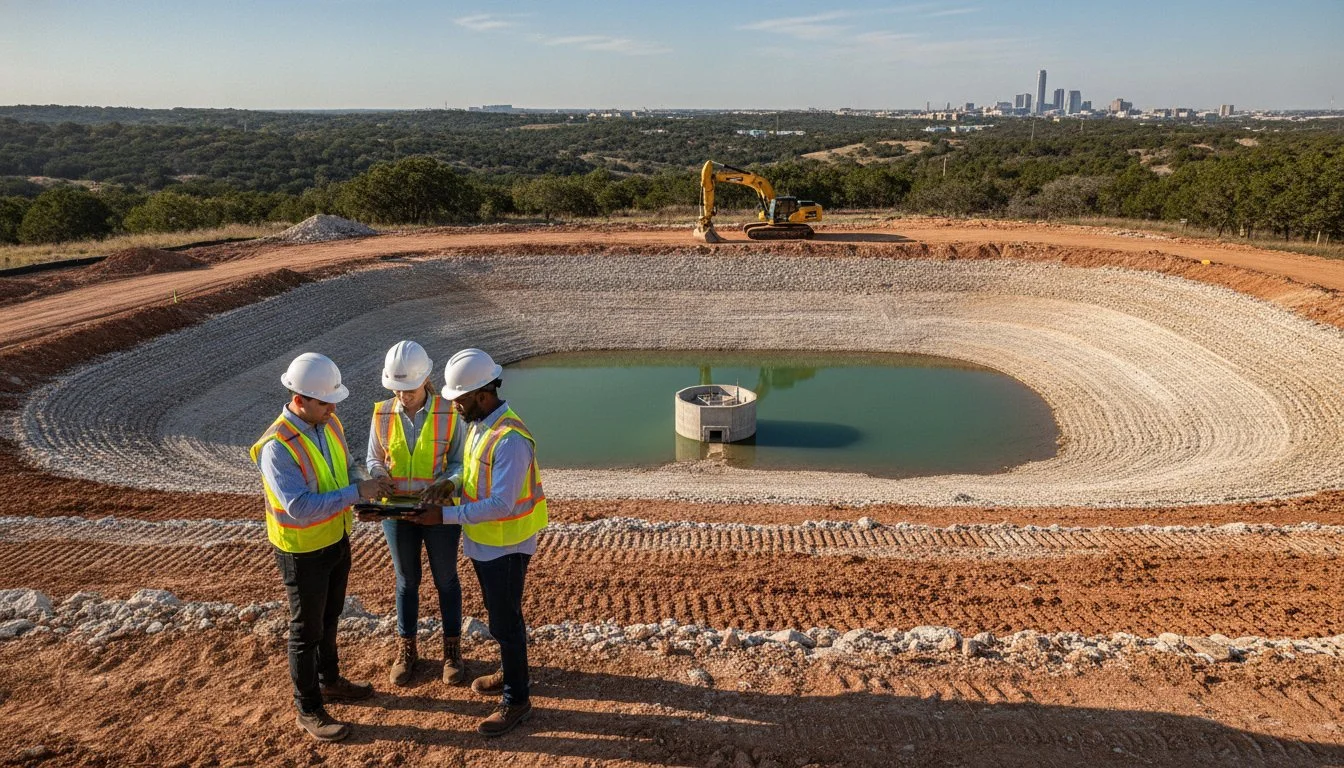 Professional Detention Pond Contractor in Austin: Expert Civil Site Work for 2026