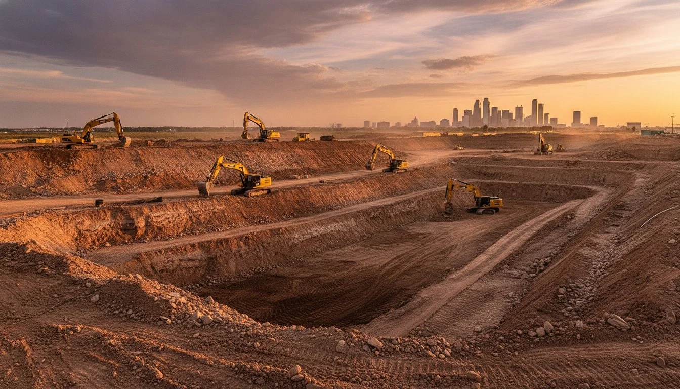 Mass Excavation Contractor in Texas: Foundations for Large-Scale Civil Development