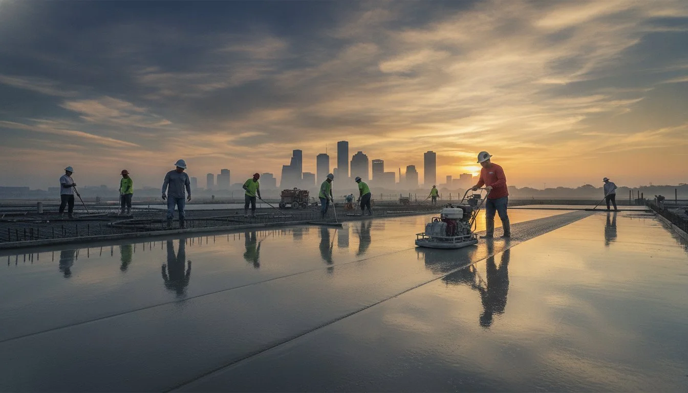 Commercial Concrete Flatwork Contractor in Houston: The Complete Guide to Durable Infrastructure