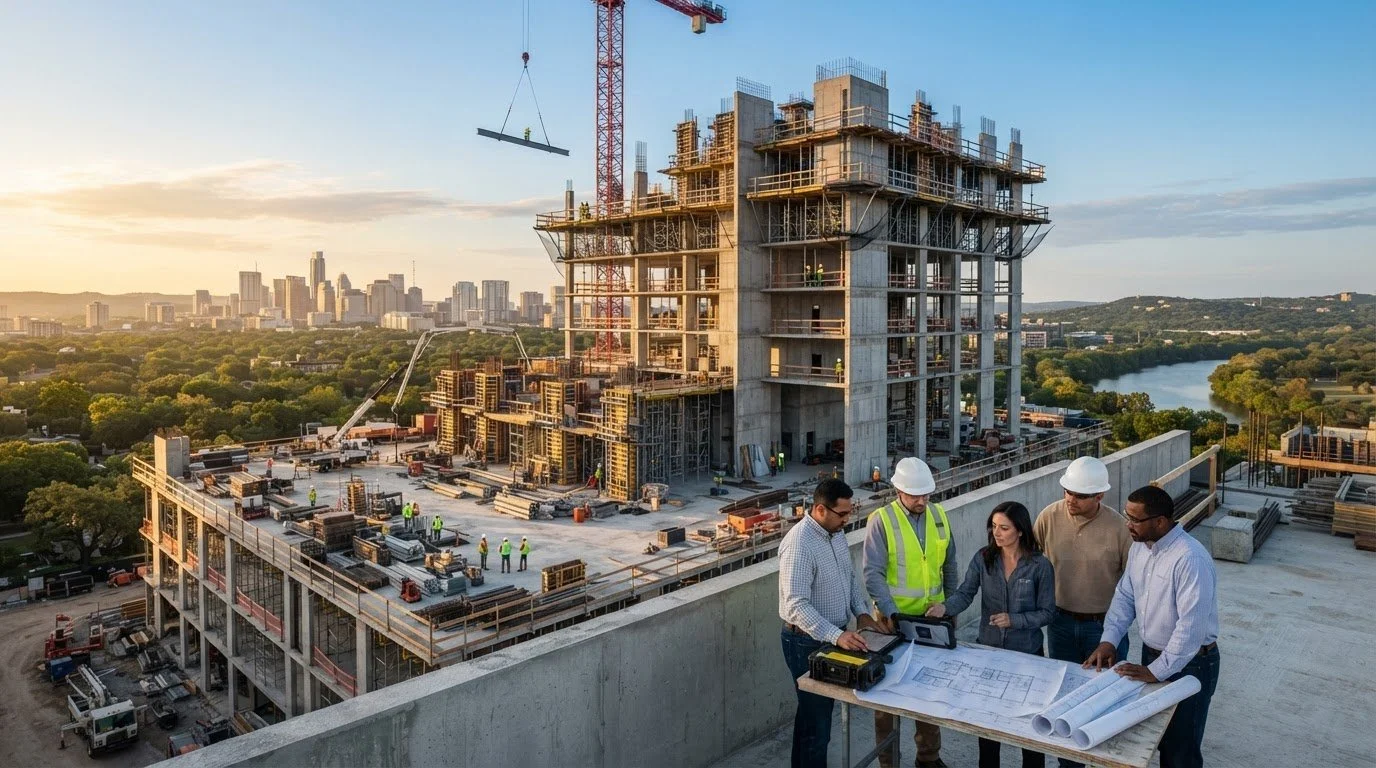 Concrete High-Rise Construction Company in Austin: A Developer’s Selection Guide