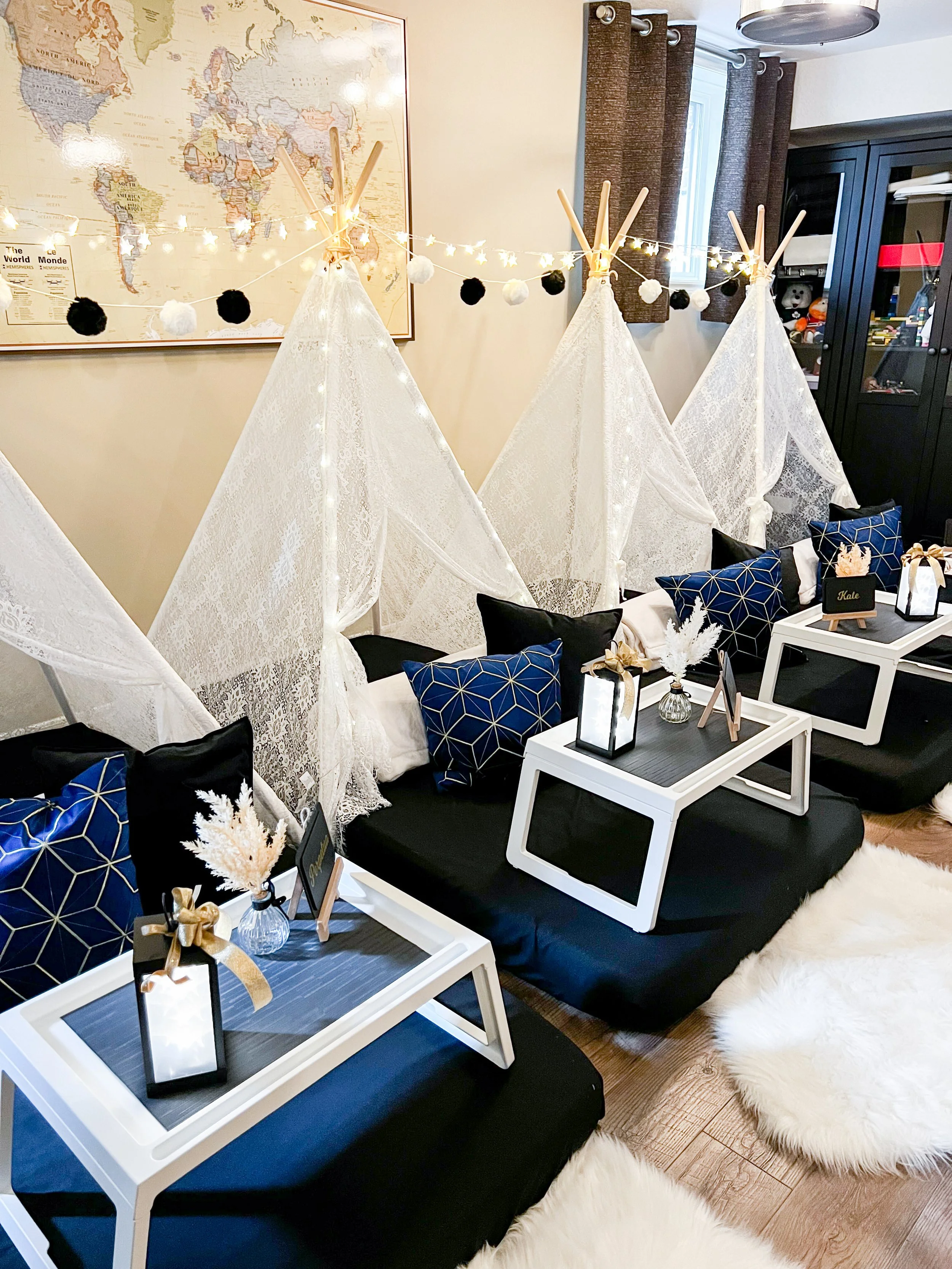 Black and Blue theme