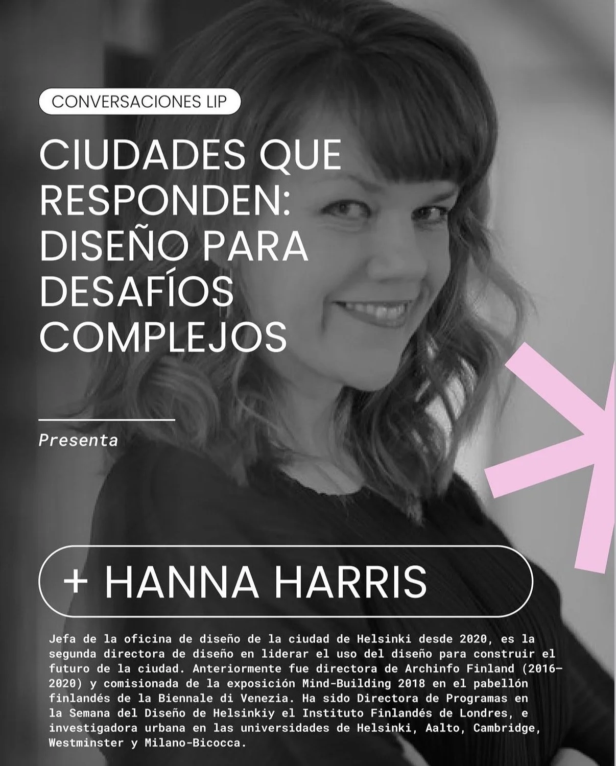 [EVENTO] Conversaciones LIP: Hanna Harris