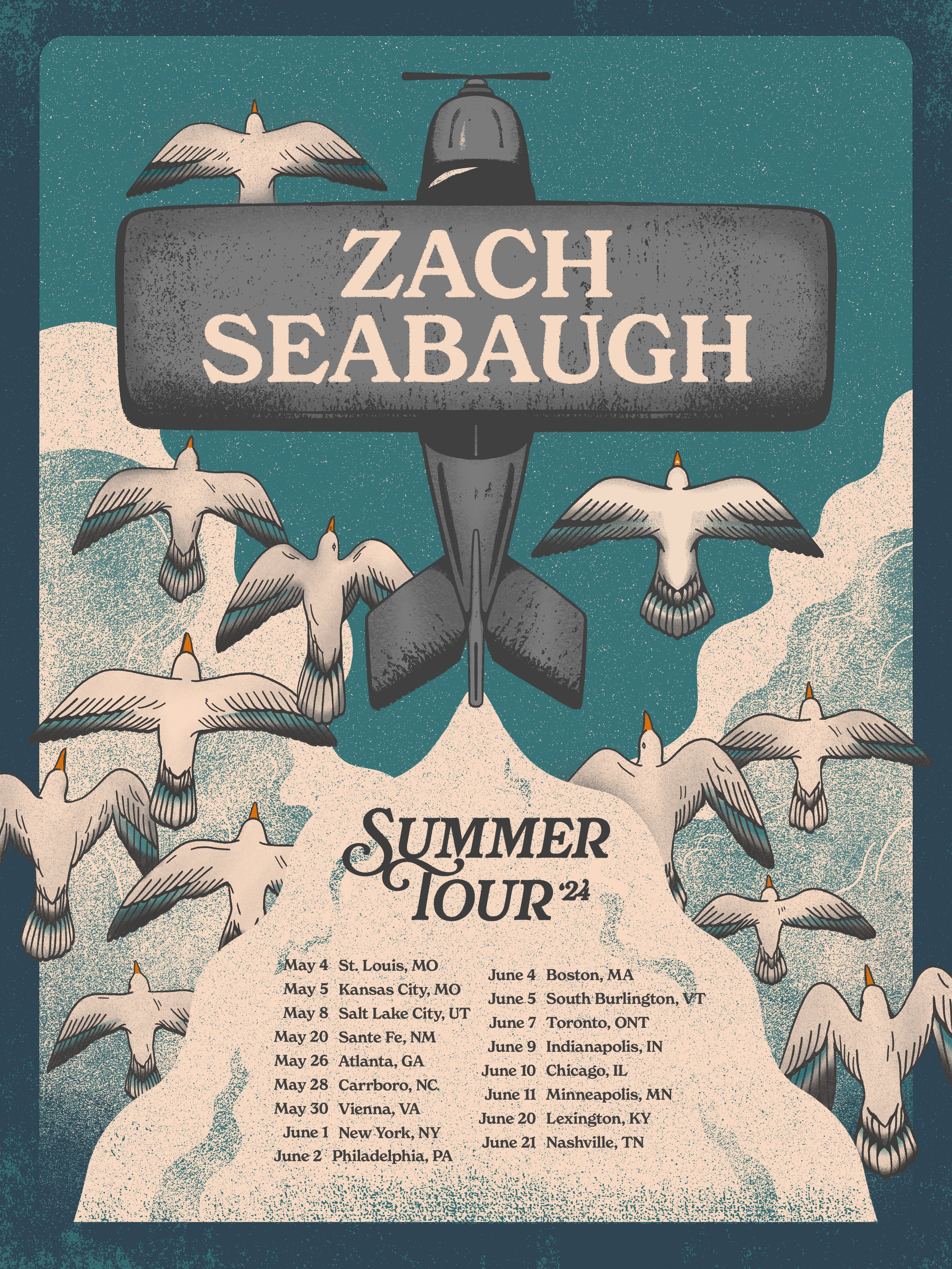 2024 Summer Tour Poster