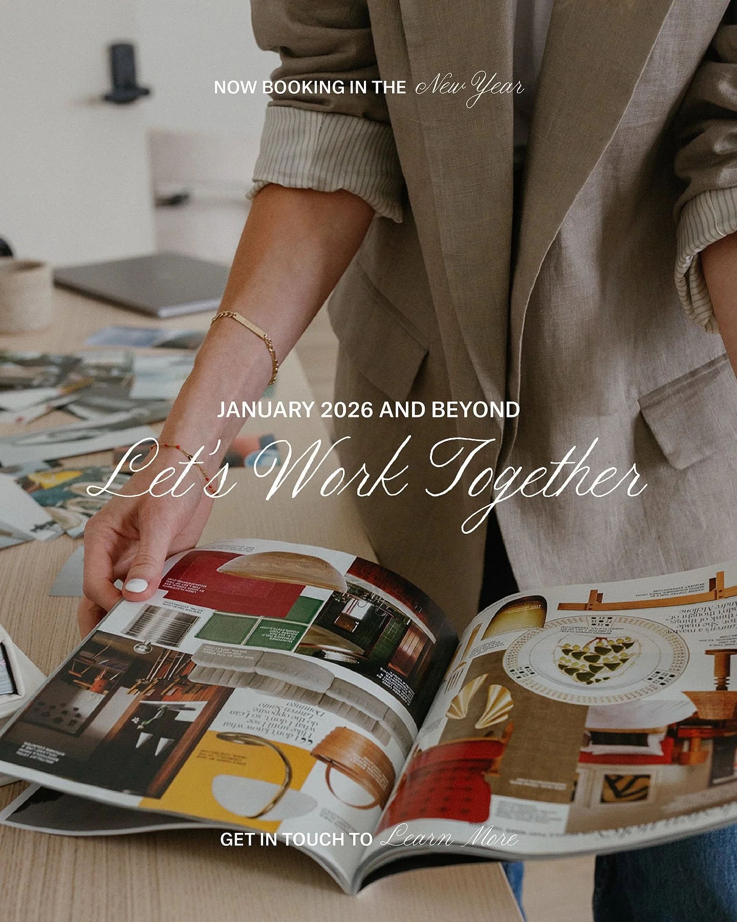 Studio Update! Q1 2026 bookings are officially open, and I&rsquo;m more than thrilled/grateful/stunned with the project applications that are already coming through. Branding, web, collateral or social &mdash; if you&rsquo;ve been waiting for the rig