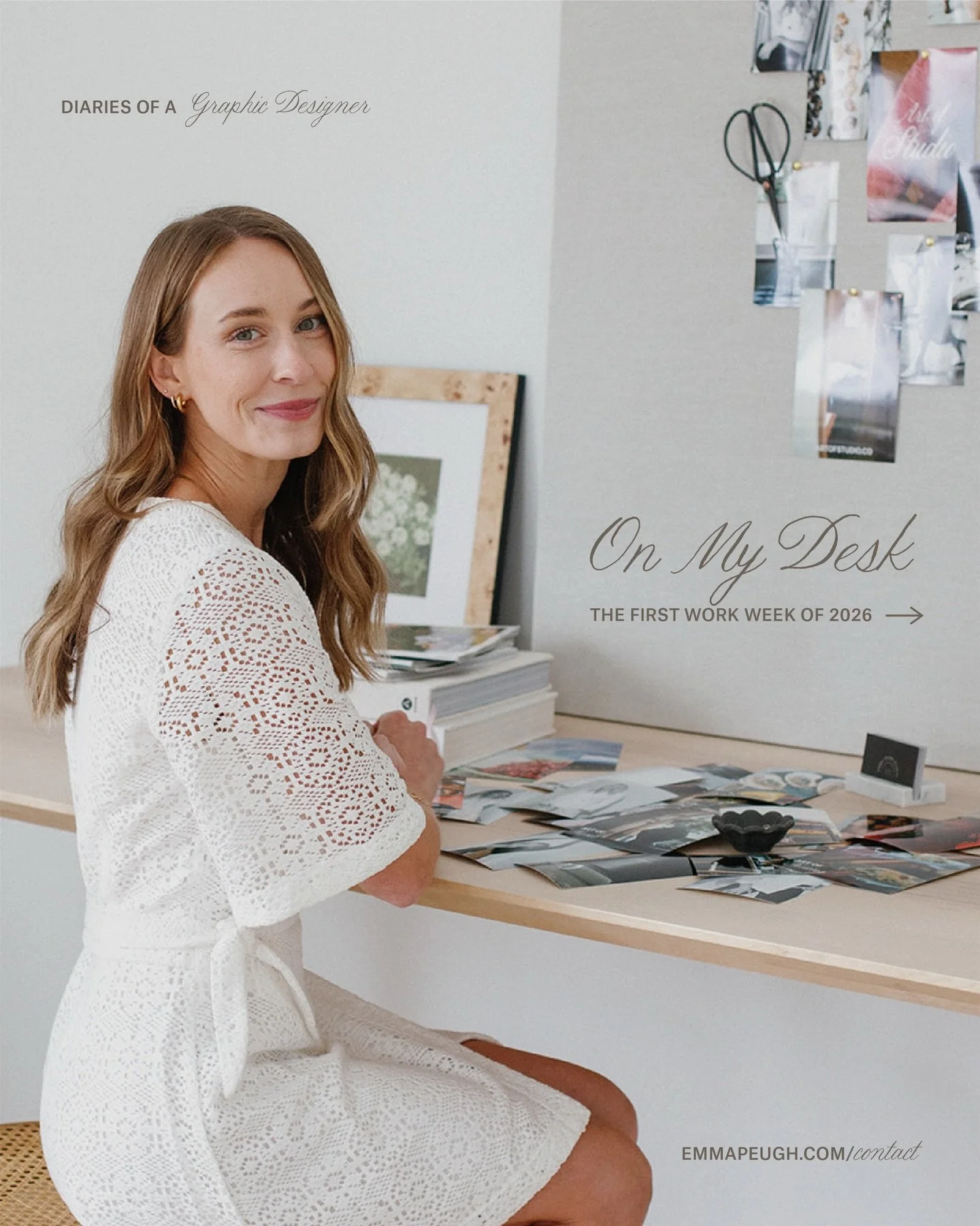 Along with the million micro tasks of being a studio owner, here&rsquo;s what&rsquo;s on my desk this week &rarr;