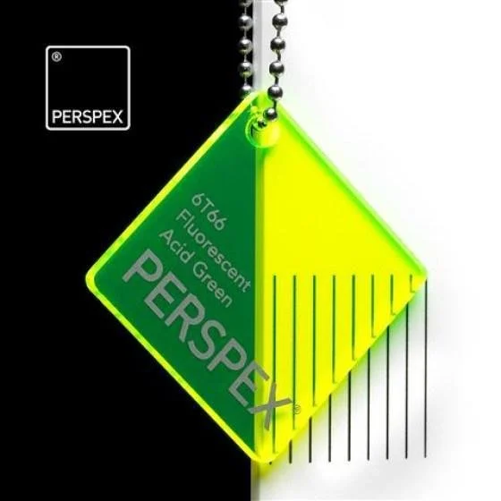 Fluorescent Acid Green 6T66 Perspex® 