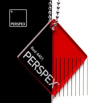 Red 4401 Perspex® 