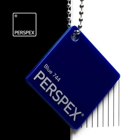 Blue 744 Perspex® 