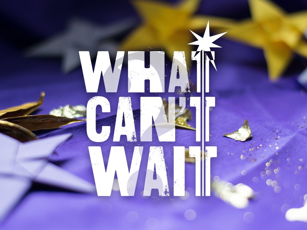 What Can’t Wait? Repentance (Peace) Can’t Wait