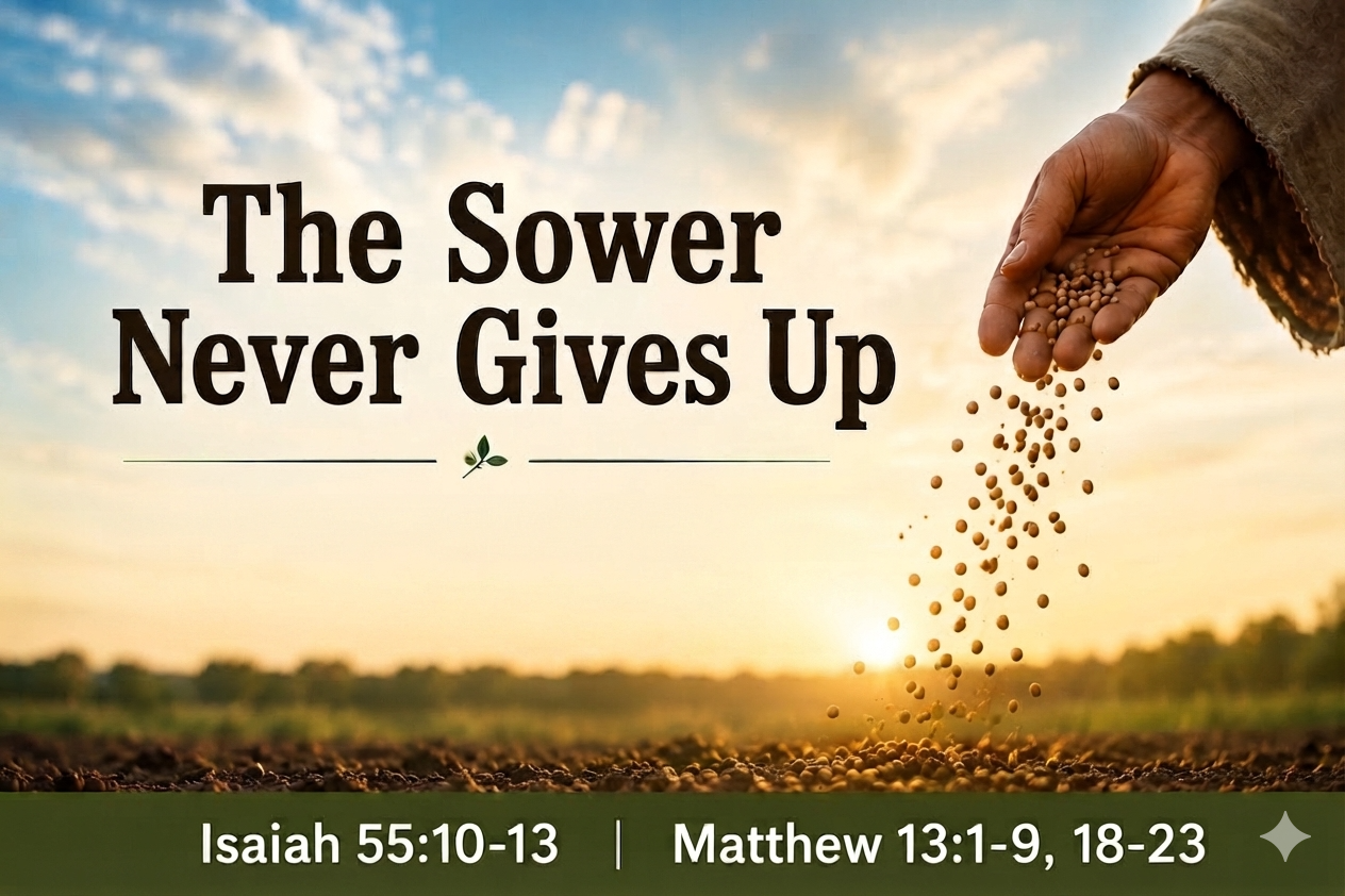The Sower Never Gives Up