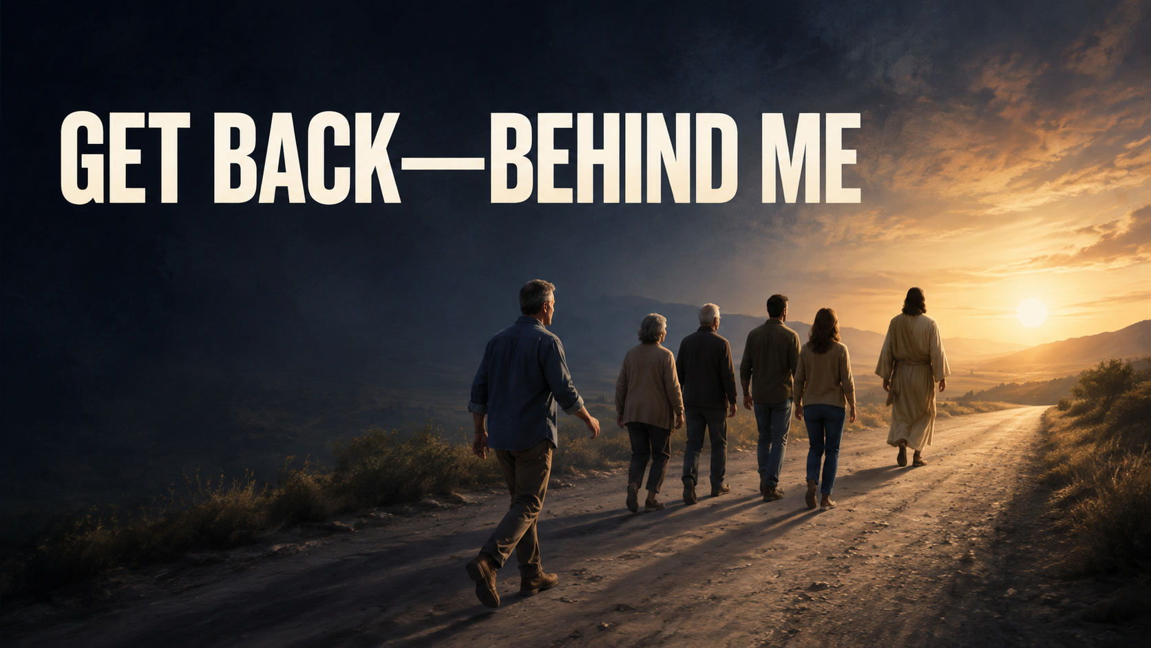Get Back - Behind Me!