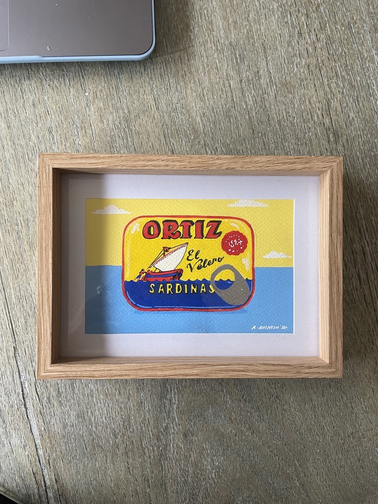 Ortiz A6 painting