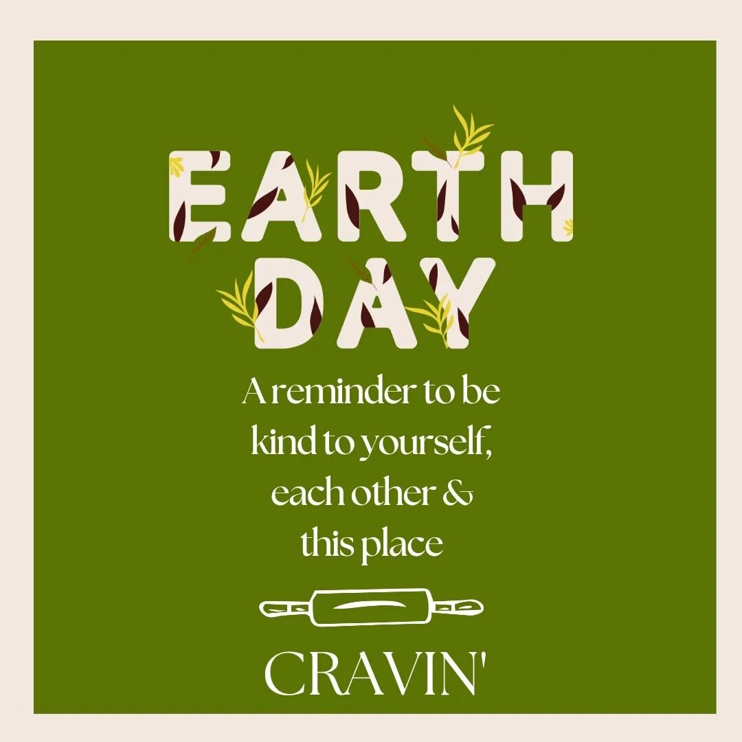 It's Earth Day! A huge thank you to our planet for all that it does for us. 

We need to treat our home better. How do we do this? 

Choose plastic free items, research brands, companies - ask questions about what you are buying! 

At Cravin' we rese