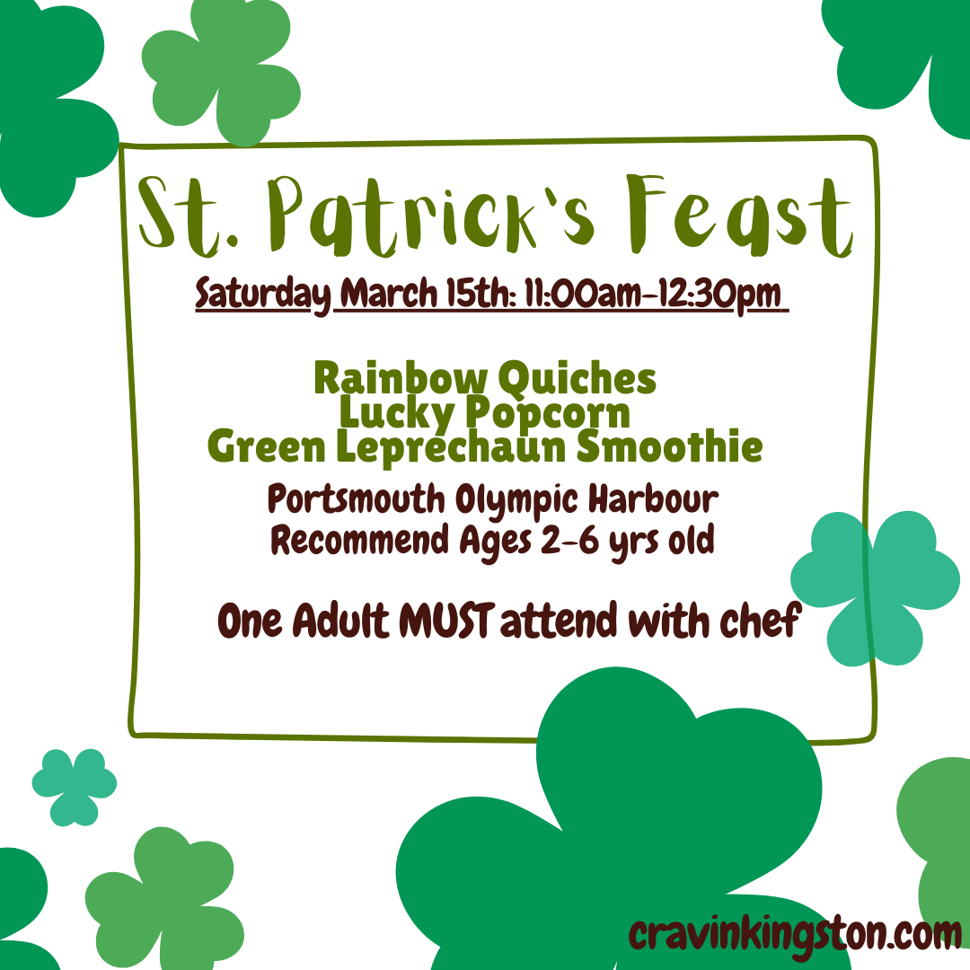 Mini Chef's: St. Patrick’s Feast