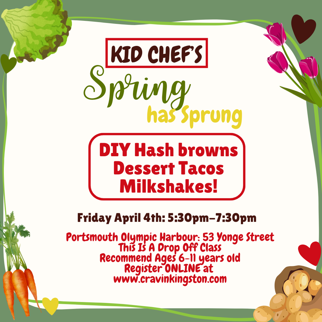 Kid Chef's: Spring Has Sprung!