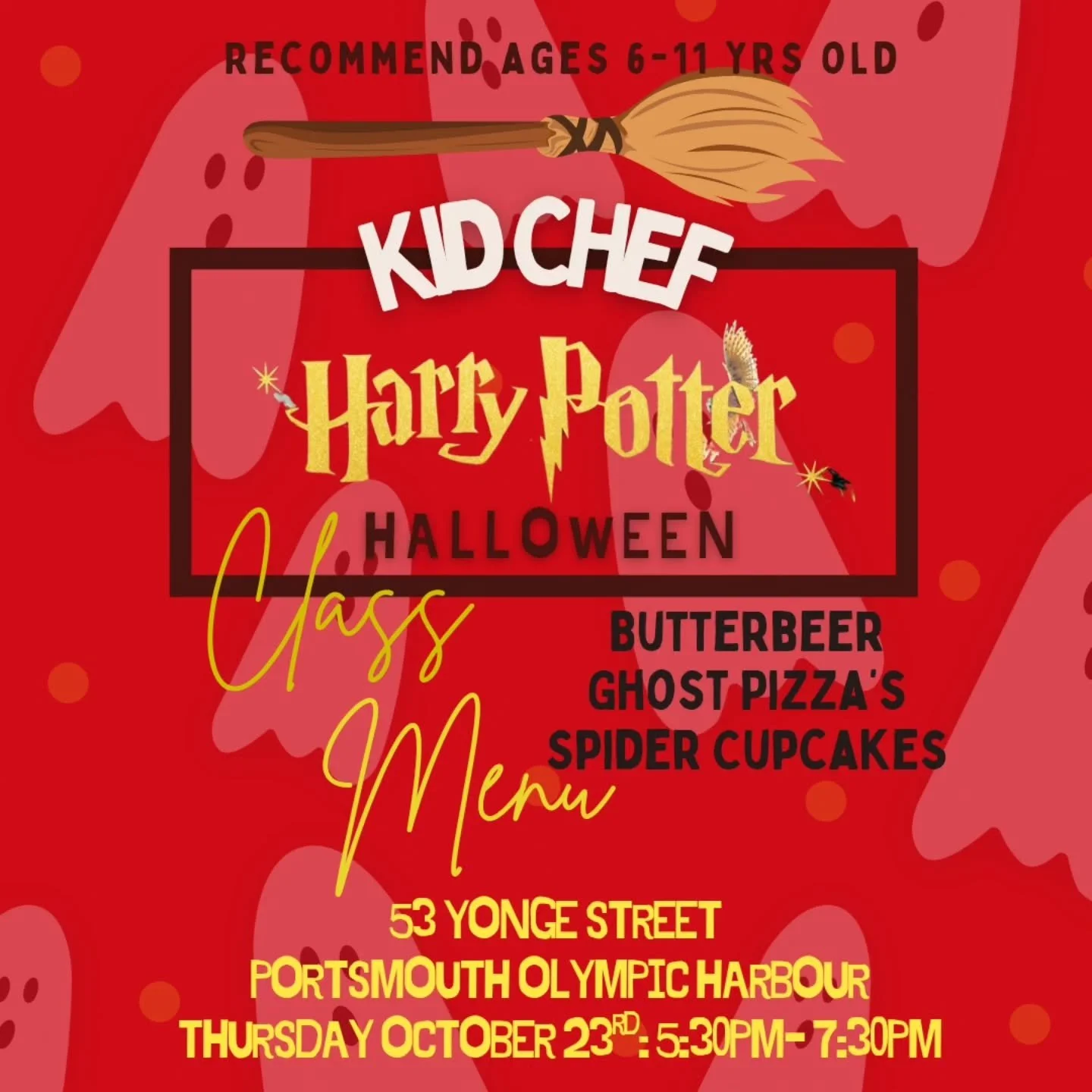 HE'S BACKKK! 

Let's get together wizards and witches to cook up a feast! 

#halloween #kidfoodie #kidactivities #harrypotter #portsmouth #kidswhocook #kidchefs #kidactivities #ygk #ygkmoms #moms #dads #family #cookingcamp #cookingclass #whatsfordinn
