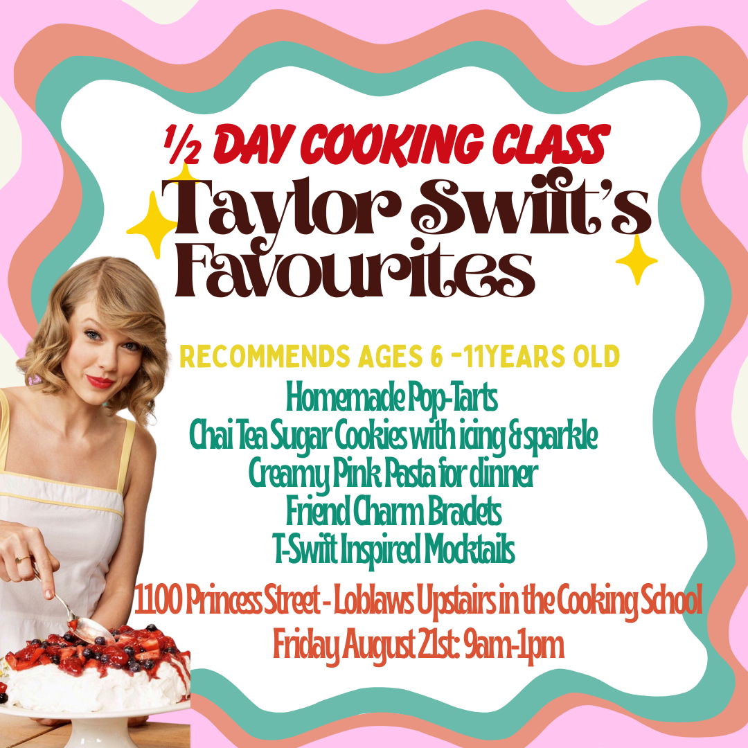 Half Day Cooking Class: Taylors Fav’s Cooking Camp
