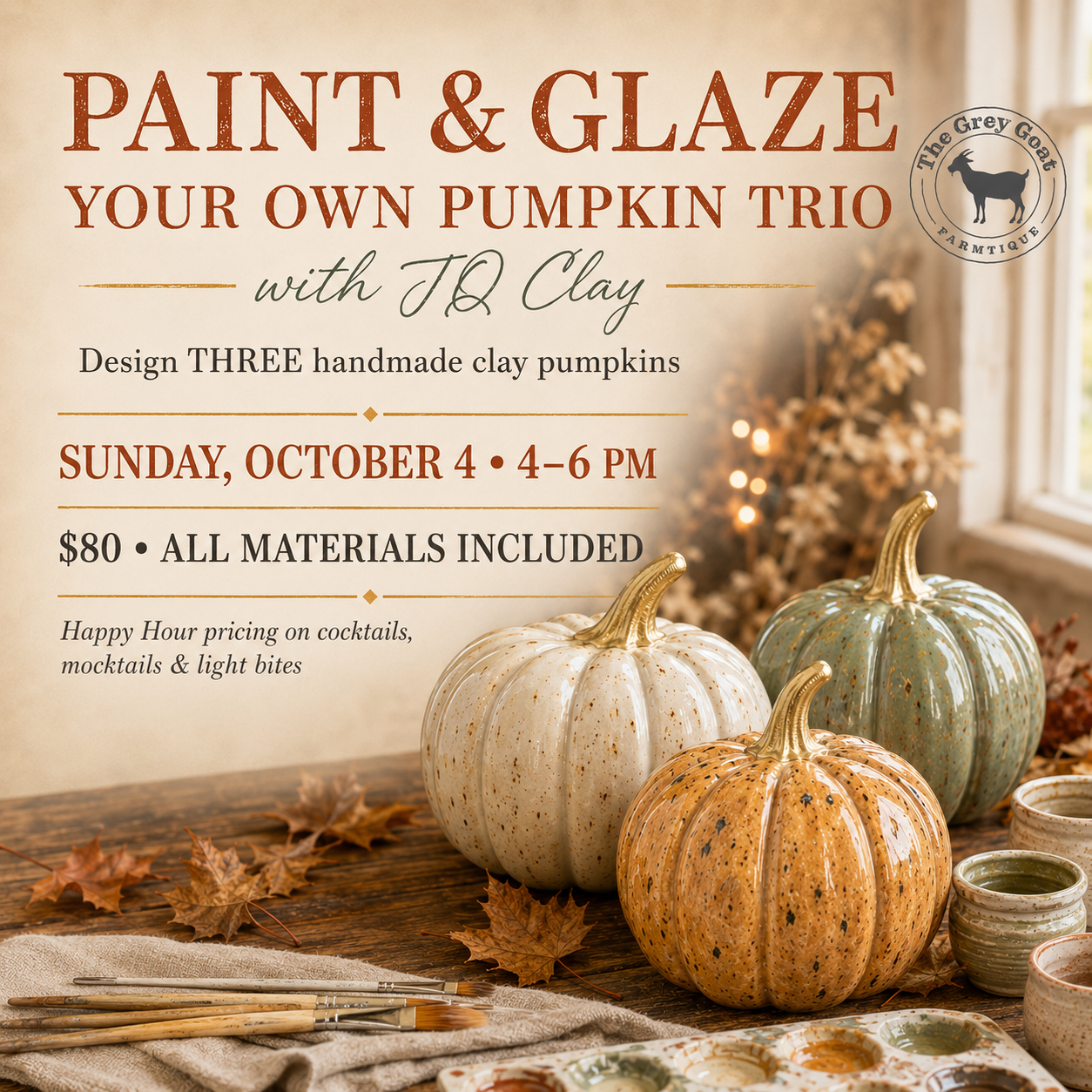 Paint a Pumpkin Trio